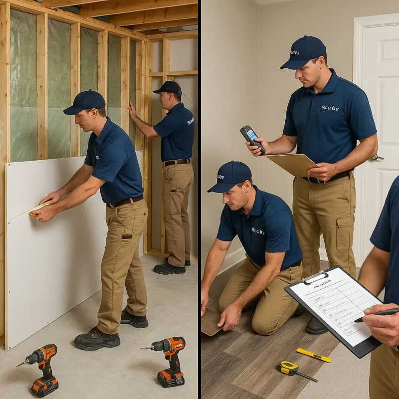 Repairs and Reconstruction process in Burnet, TX